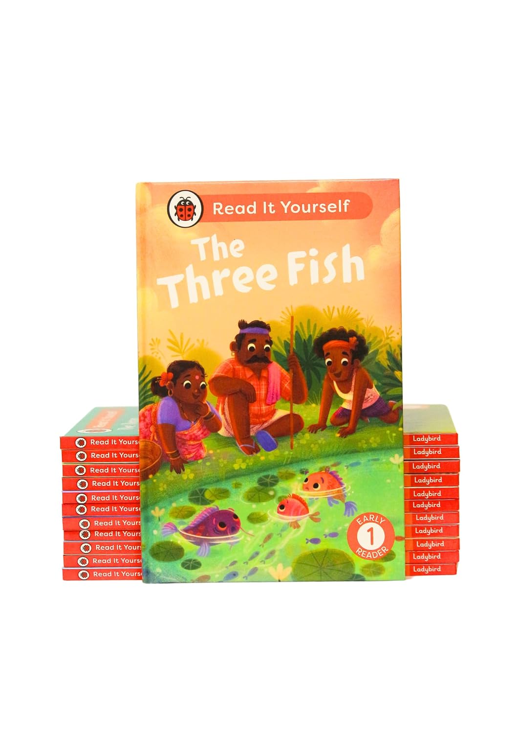 Read It Yourself with Ladybird: Early Readers Level 1: 12 Books Collection Box Set (Cinderella, The Three Billy Goats Gruff, Little Red Hen, The Enormous Turnip, The Fox and the Crow and More)