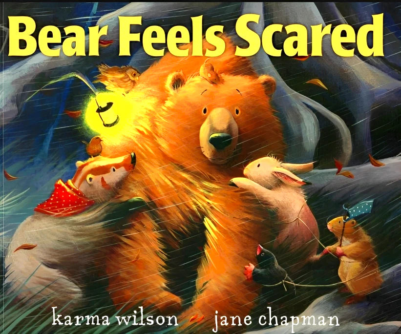 BEAR FEELS SCARED