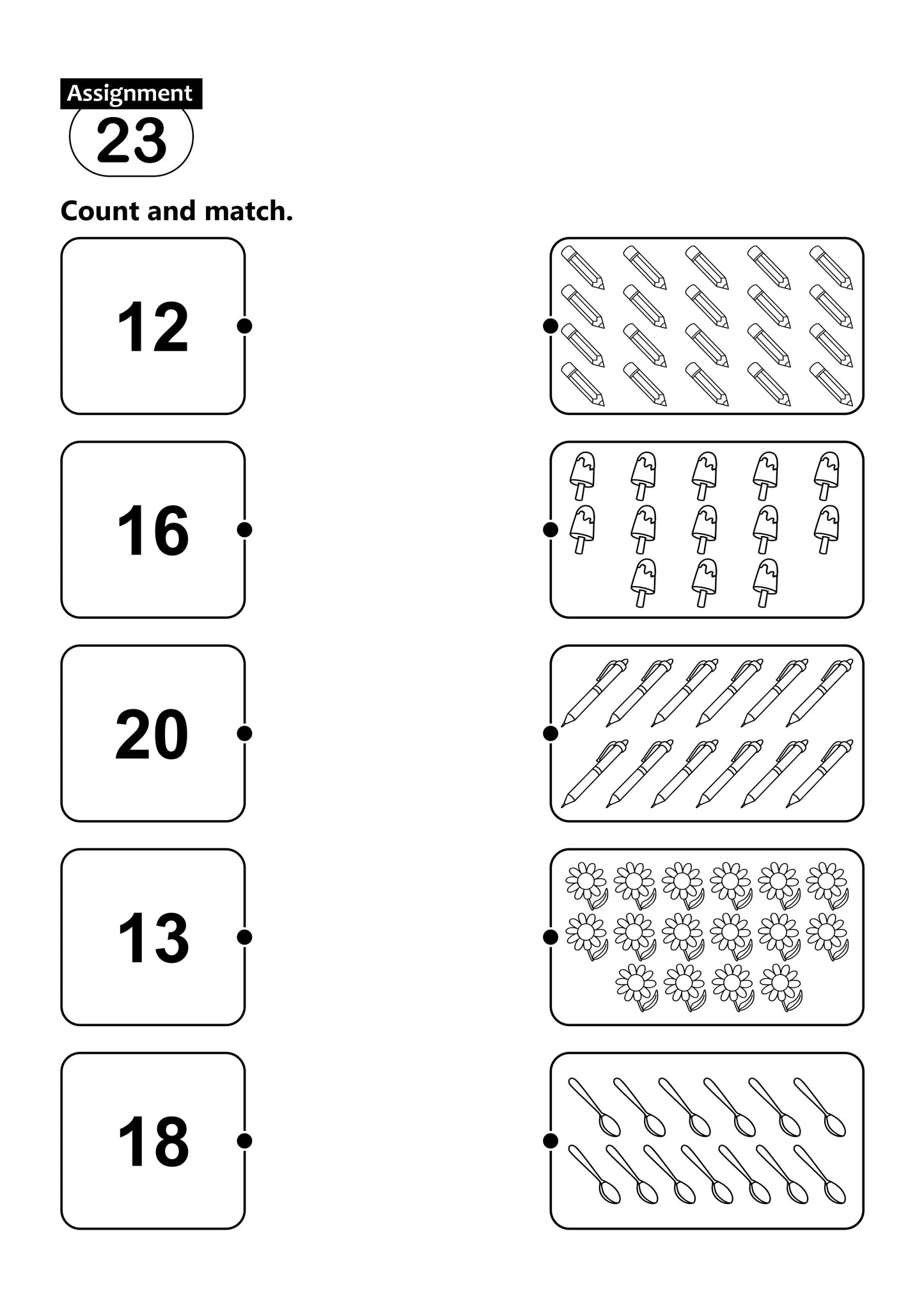 FUN AND LEARN ACTIVITY WORKBOOK FOR KIDS COUNTING 1-50