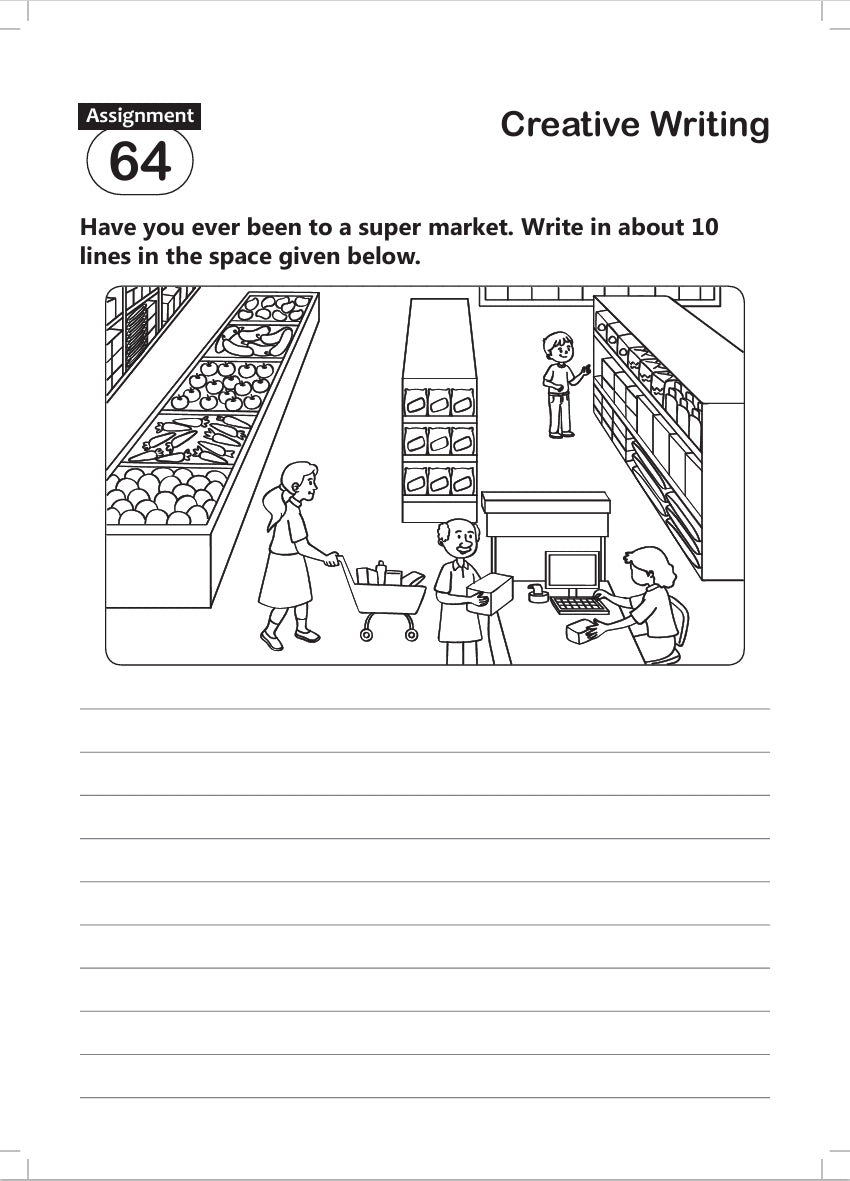 FUN AND LEARN ACTIVITY WORKBOOK FOR KIDS CREATIVE WRITING 3