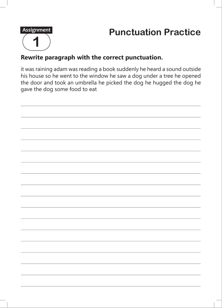 FUN AND LEARN ACTIVITY WORKBOOK FOR KIDS CREATIVE WRITING 4