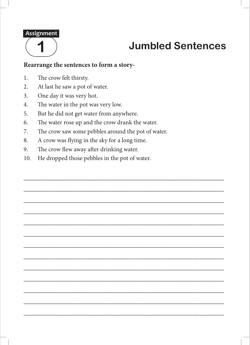 FUN AND LEARN ACTIVITY WORKBOOK FOR KIDS CREATIVE WRITING 5