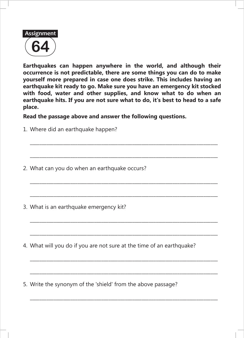 FUN AND LEARN ACTIVITY WORKBOOK FOR KIDS CREATIVE WRITING 4