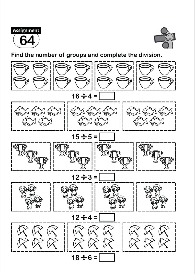 FUN AND LEARN ACTIVITY WORKBOOK FOR KIDS STEP INTO CLASS 1 MATHS