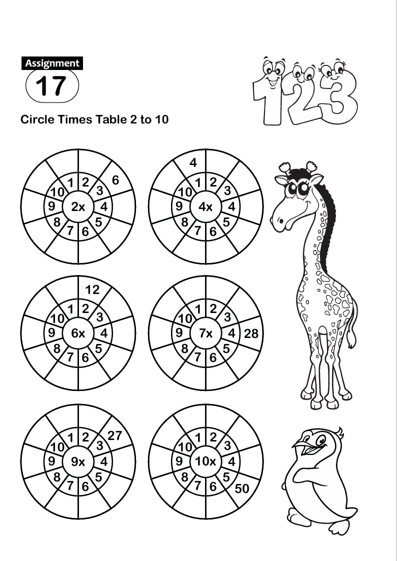FUN AND LEARN ACTIVITY WORKBOOK FOR KIDS STEP INTO CLASS 1 MATHS
