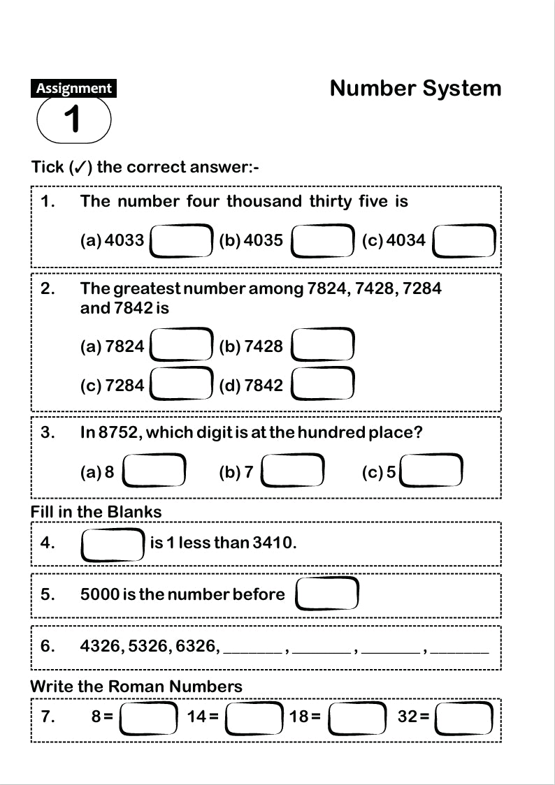 FUN AND LEARN ACTIVITY WORKBOOK FOR KIDS STEP INTO CLASS 3 MATHS