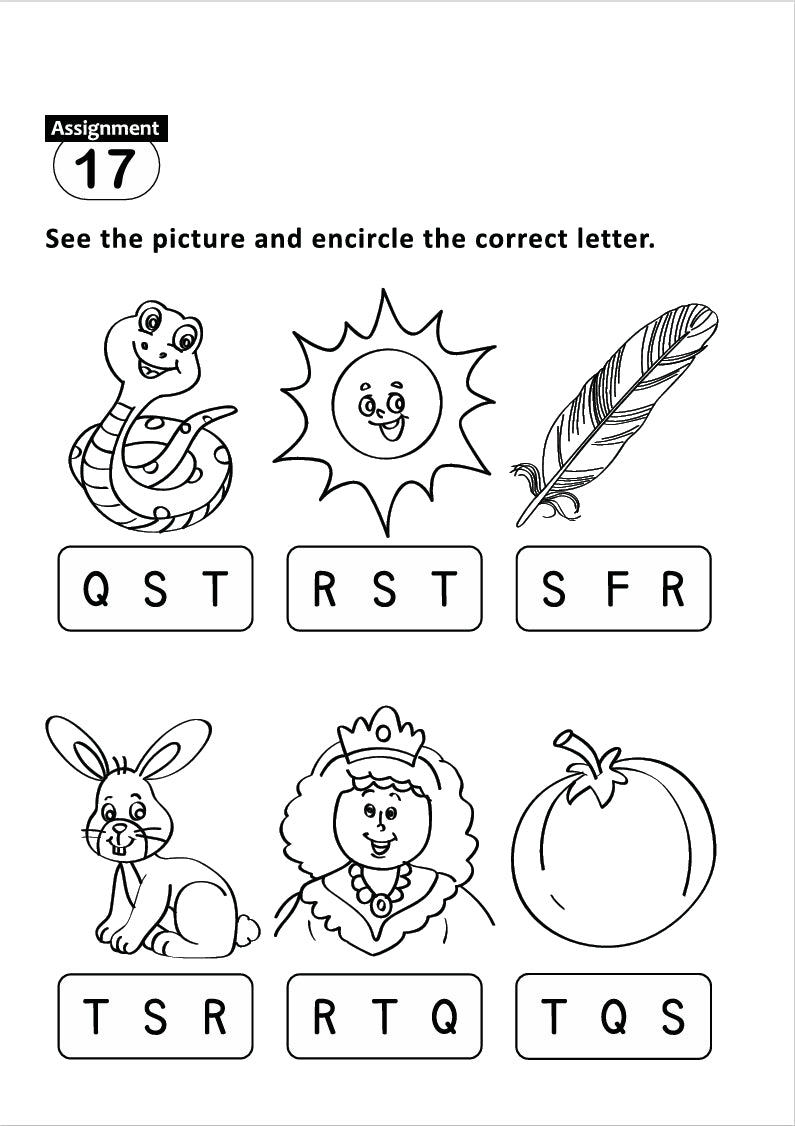 FUN AND LEARN ACTIVITY WORKBOOK FOR KIDS STEP INTO NURSERY TERM-1
