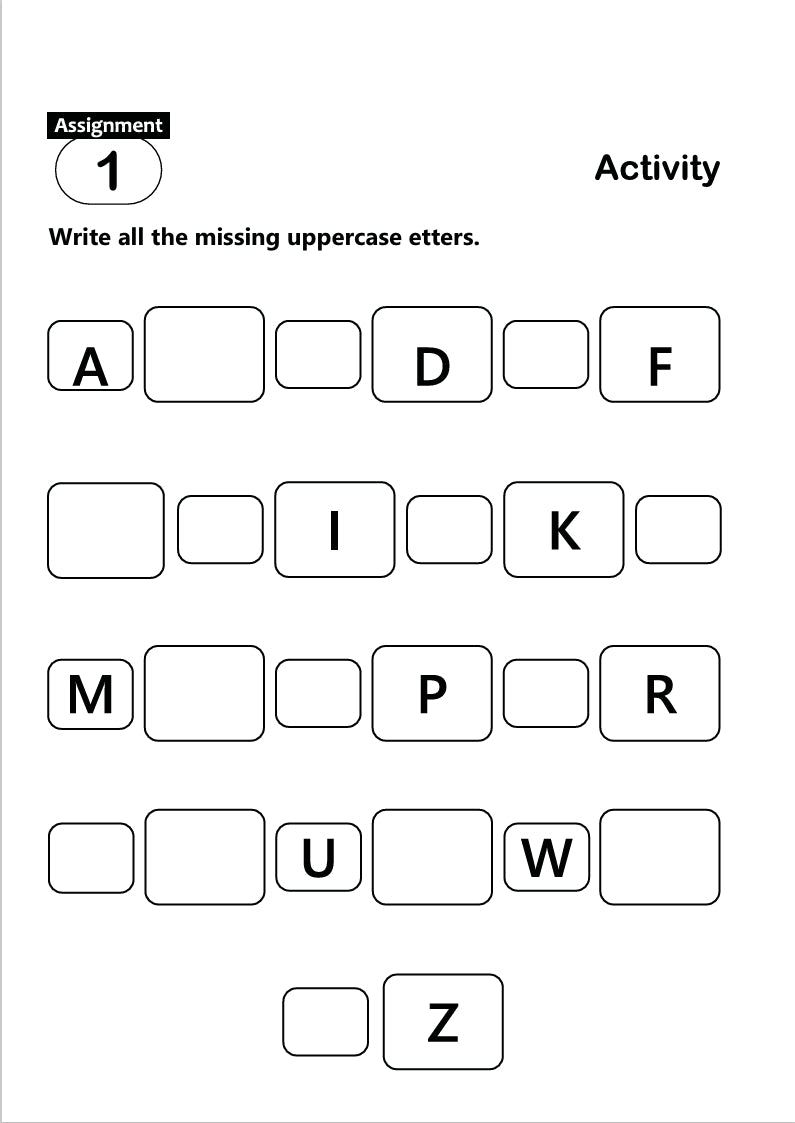 FUN AND LEARN ACTIVITY WORKBOOK FOR KIDS STEP INTO NURSERY TERM-2