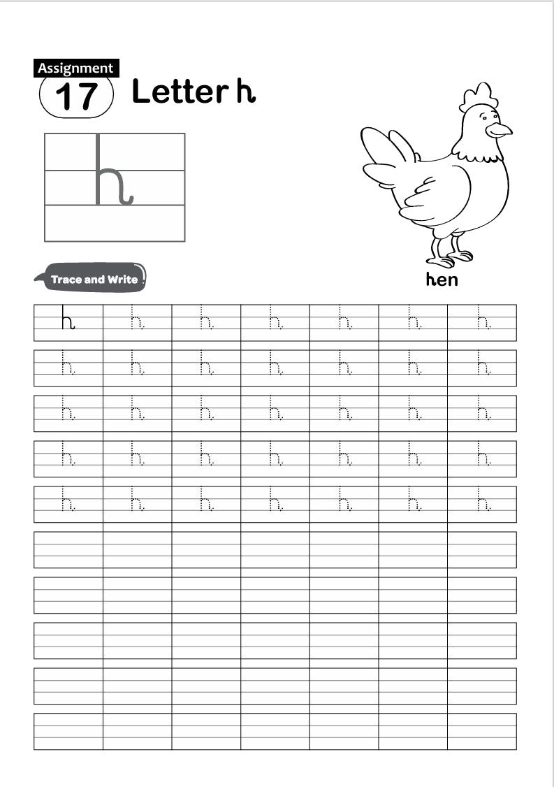 FUN AND LEARN ACTIVITY WORKBOOK FOR KIDS SMALL LETTER