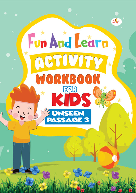 FUN AND LEARN ACTIVITY WORKBOOK FOR KIDS Unseen Passage 3