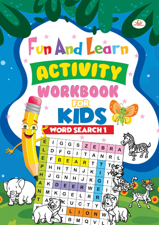 FUN AND LEARN ACTIVITY WORKBOOK FOR KIDS Word Search-1
