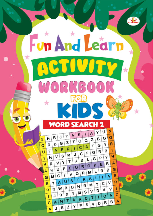 FUN AND LEARN ACTIVITY WORKBOOK FOR KIDS Word Search-2