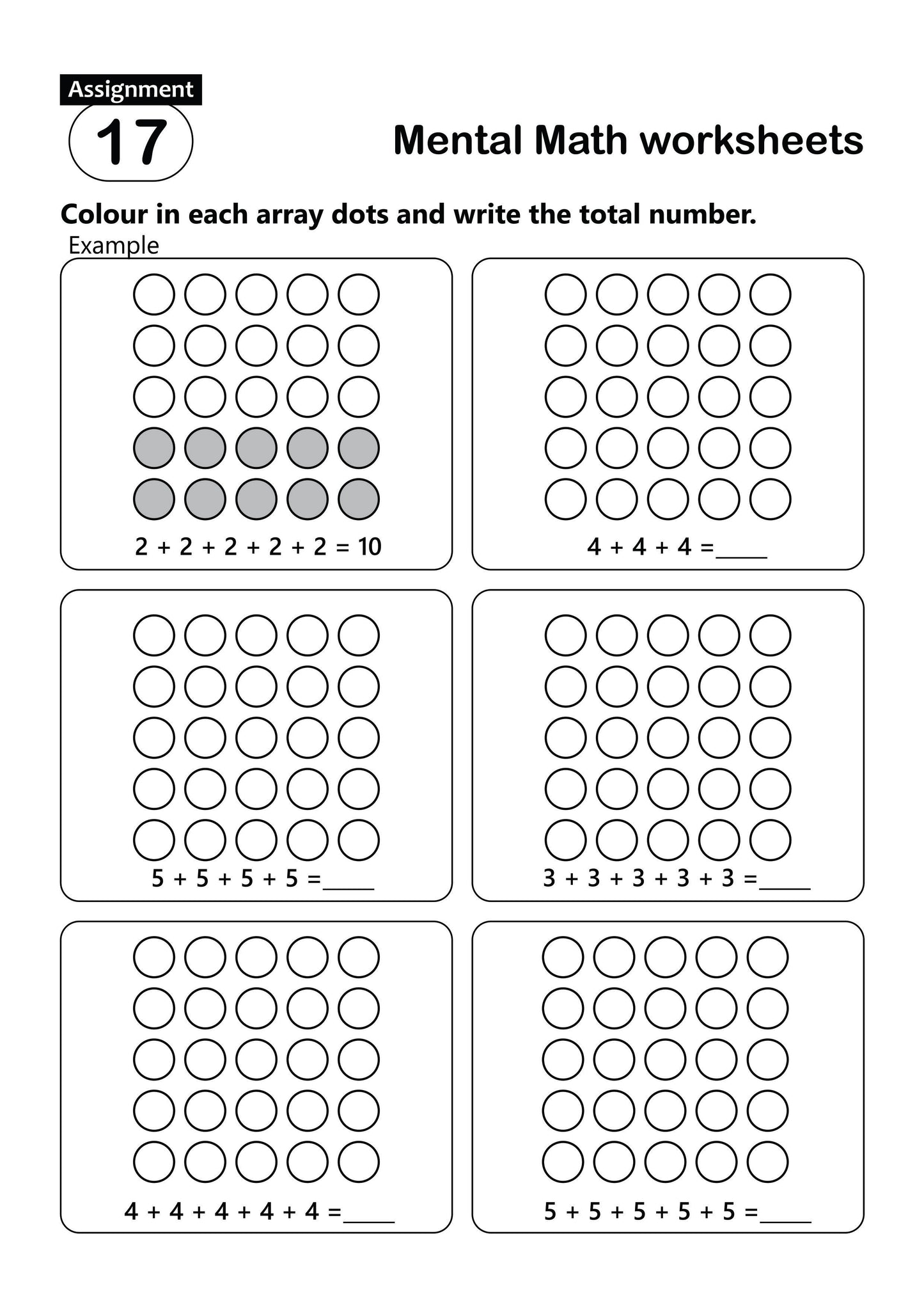 FUN AND LEARN ACTIVITY WORKBOOK FOR KIDS WORD PROBLEM 3