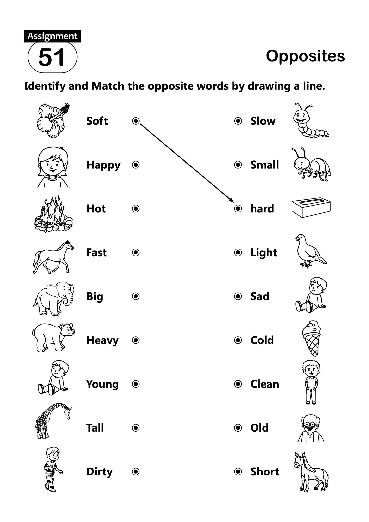 FUN AND LEARN ACTIVITY WORKBOOK FOR KIDS OPPOSITE