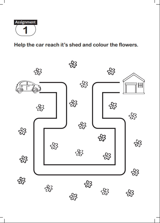 FUN AND LEARN ACTIVITY WORKBOOK FOR KIDS MAZES
