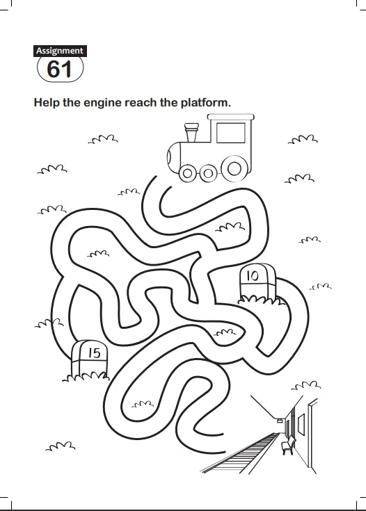 FUN AND LEARN ACTIVITY WORKBOOK FOR KIDS MAZES