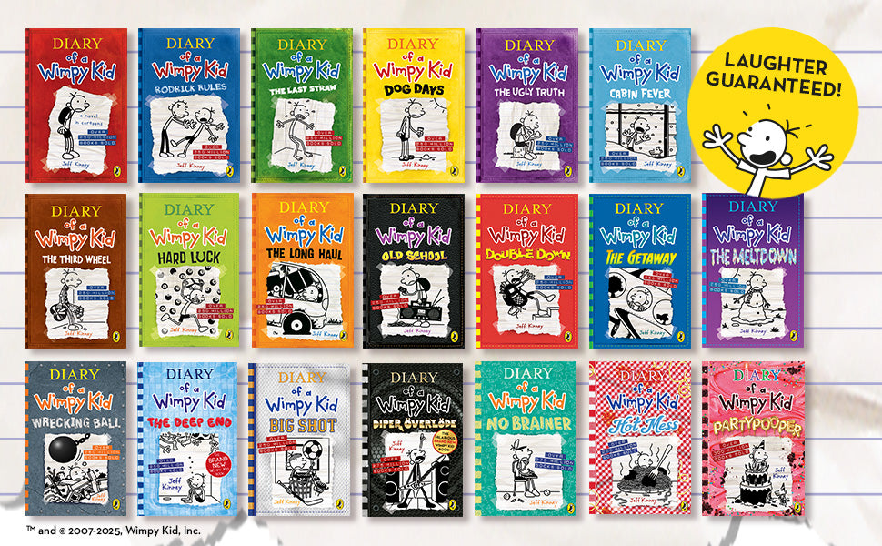 Diary of a Wimpy Kid: No Brainer (Book 18) | School Budget Cuts Lead to Unexpected Chaos | Funny, Relatable Chapter Book Series for Kids Ages 7–12