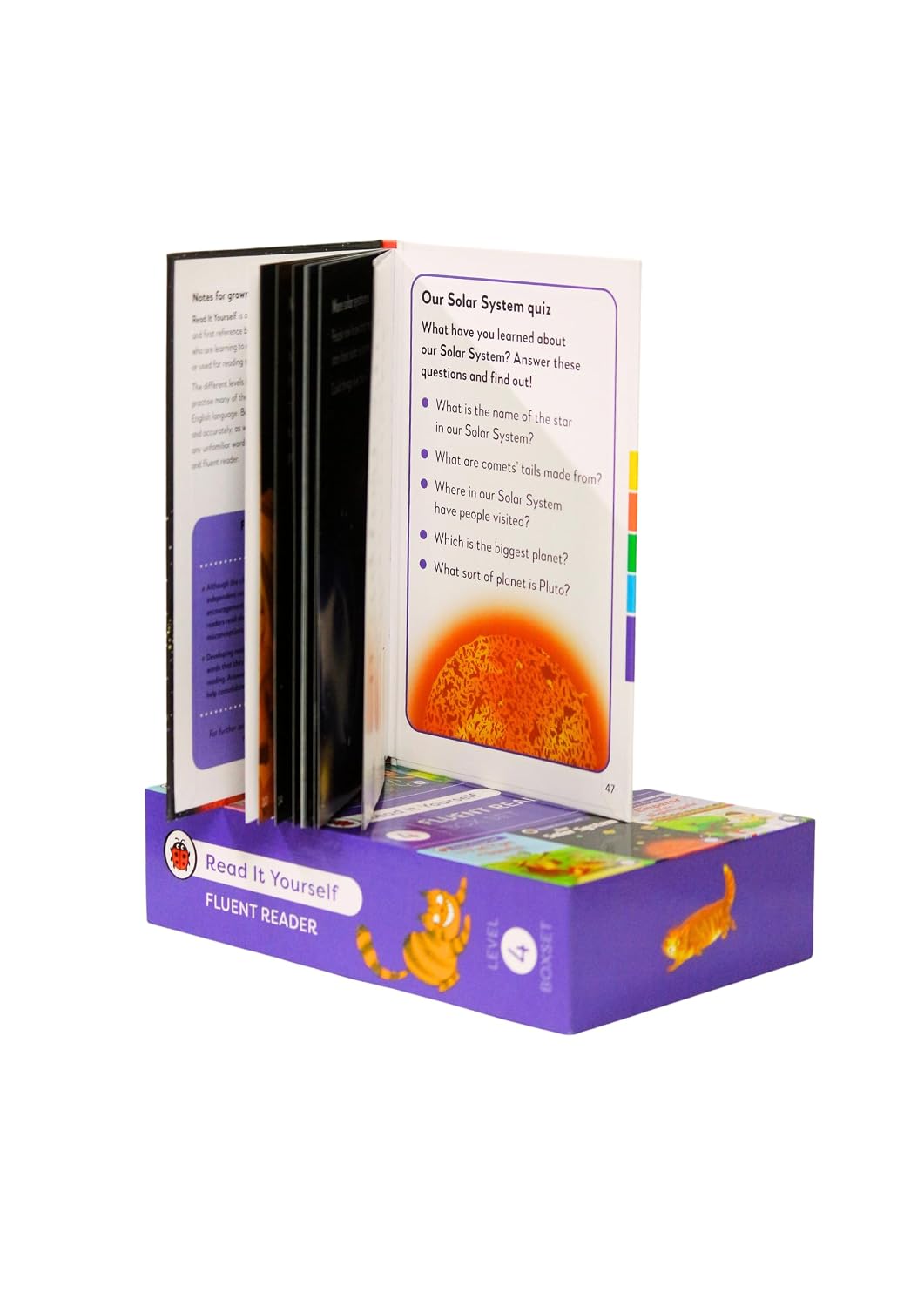 Read It Yourself with Ladybird: Fluent Readers Level 4: 6 Books Collection Box Set (Alice in Wonderland, The Pied Piper of Hamelin, Peter and the Wolf, The Firebird, and Our Solar System)