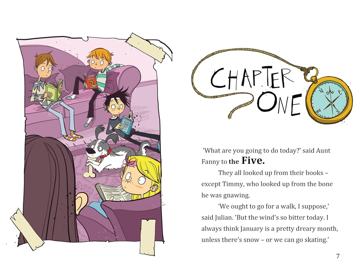 FAMOUS FIVE COLOUR READS: WHEN TIMMY CHASED THE CAT