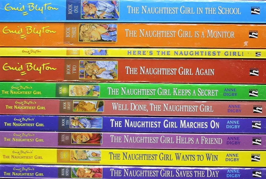 NAUGHTIEST GIRL COMPLETE BOX SET OF 10 TITLES